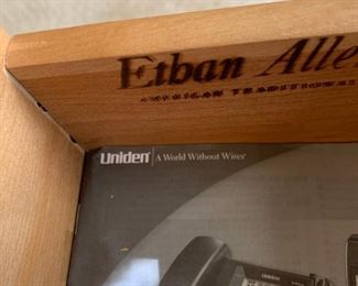 #27 Ethan Allen end table with 1 drawer 26 sq x 19 $ 75.00