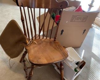#28 Odd dining chair spindle back $ 30.00