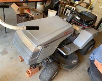 #34 Craftsman 5 spd 12 HP as is riding mower $ 150.00