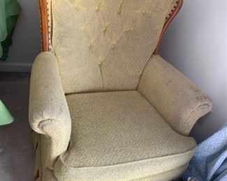 #37 Yellow swivel rocker $ 20.00