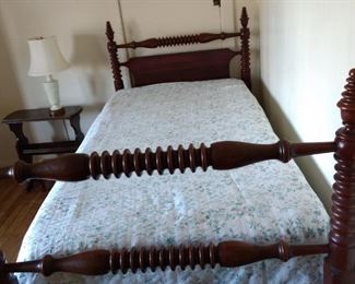 One of a pair of Twin Beds