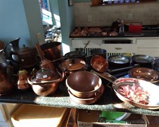 Copper Kitchen Ware