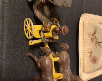 Antique Amish iron toy