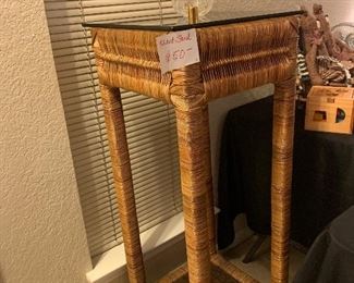 Rattan Plant stand