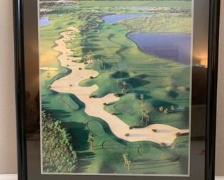 Framed Golf Poster https://ctbids.com/#!/description/share/275799