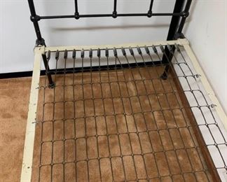 Antique Twin Iron Bed Take 1 https://ctbids.com/#!/description/share/275826