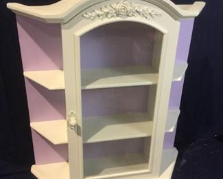 Wall Mounted Curio Cabinet https://ctbids.com/#!/description/share/276078