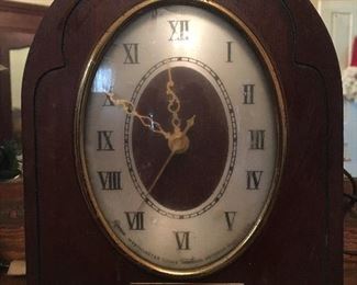 Sweet Antique Mantle Revere Westminister Chime Clock dated 1957 