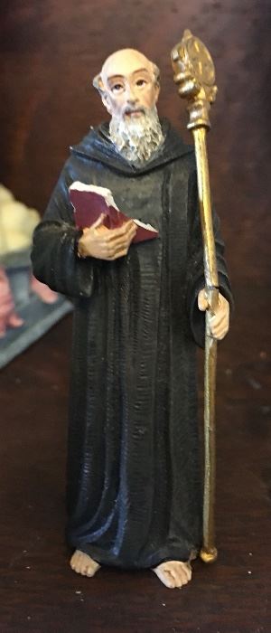 Beautiful Religious Figurines throughout the Home