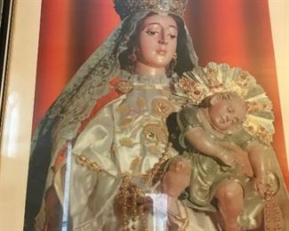 Vintage Nuestra Senora del Rosario
   Reina de Guatemala

