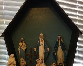 Lovely Collection Of Mary Figurines