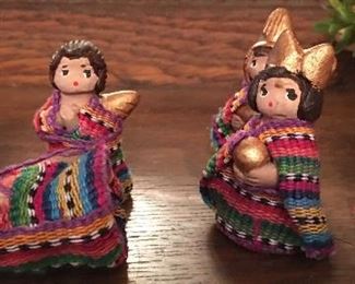 Sweetest Handmade Guatemalan 
Nativity Set