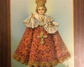 Infant Jesus of Prague Plaque