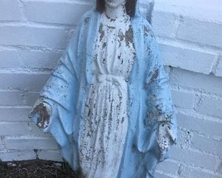 Vintage Mary Statue