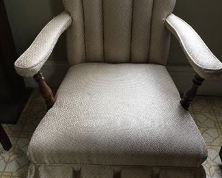 Old Upholstered Chair