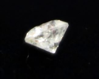 100% Natural Diamond, Solitare, 0.53 Carat, "Eye Clean"