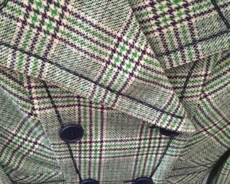 1060's plaid suit in perfect condition