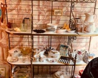 Stunning Bakers Rack and so much more