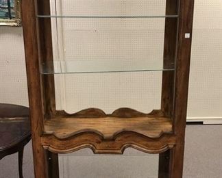 Country French Style Open Display Case