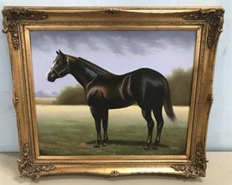 Richard Hines Painting of Horse