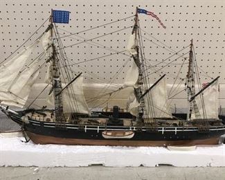 Collectible Wood Ship Model