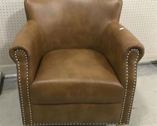 Back Creek Modern Faux Leather Decor Chair