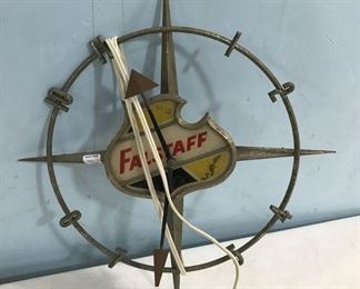 Vintage Falstaff Wall Clock