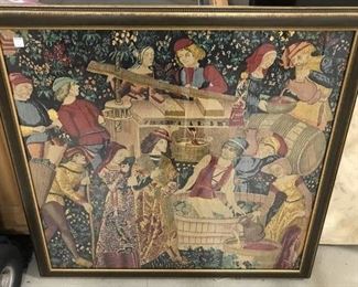 Tapestry European Scene