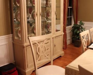 Light Wood China Cabinet