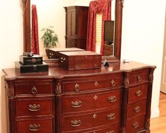 Dresser and Matching Mirror