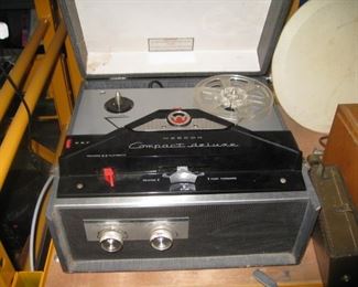 Webcor compact deluxe reel to reel