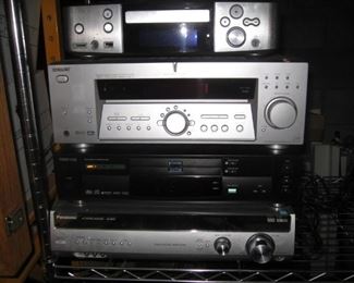 Denon s-301, Sony Str-k502, Toshiba SD-3109, Panasonic SA-XR55