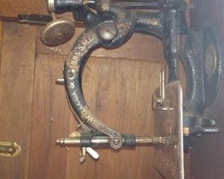 Wilcox and Gibbs sewing machine