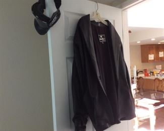 Leather jacket $5