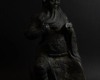 A Bronze Figure of Guan Yu