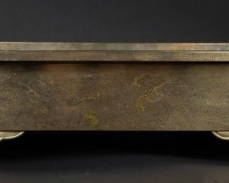 A Massive Meiji Inlaid Planter