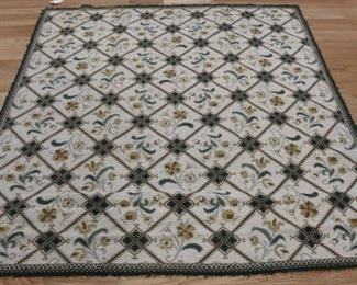 Antique And Finely Hand Woven Rug