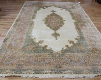Antique Palace Size Kerman Carpet