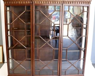 Antique Regency Mahogany Bookcase