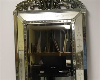 Antique Venetian Style Mirror