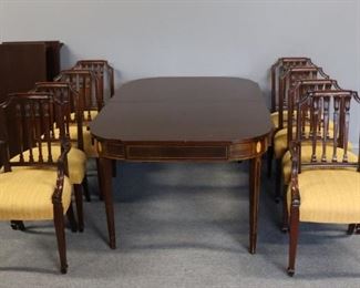Beacon Hill Mahogany Dining Table Leaves And