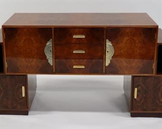 Fine Continental Art Deco Console Cabinet