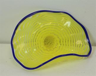 Glass Sculpture Attributed To Dale Chihuly