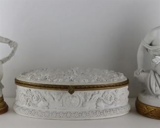 Grouping of Parian Porcelain Inc Sevres