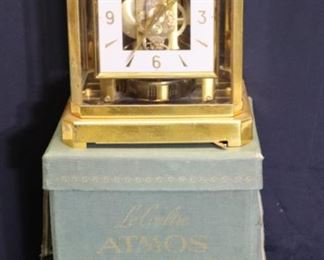 Jaegar Lecoultre Atmos Clock In Original Box
