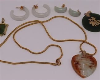 JEWELRY Assorted Asian Gold Jewelry
