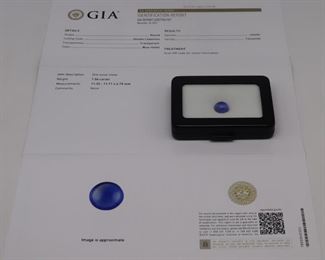JEWELRY GIA ct Tanzanite Double Cabochon