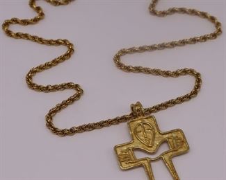 JEWELRY Italian Josi al Corso kt Gold Pendant