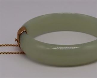 JEWELRY Mings kt Gold Mounted Celadon Jade