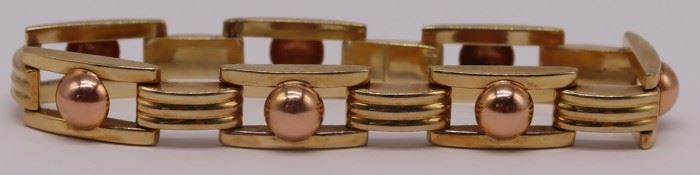 JEWELRY Signed Austrian kt BiColor Gold